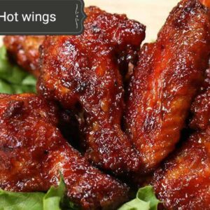 BBQ Sauce Hot Wing + Rice