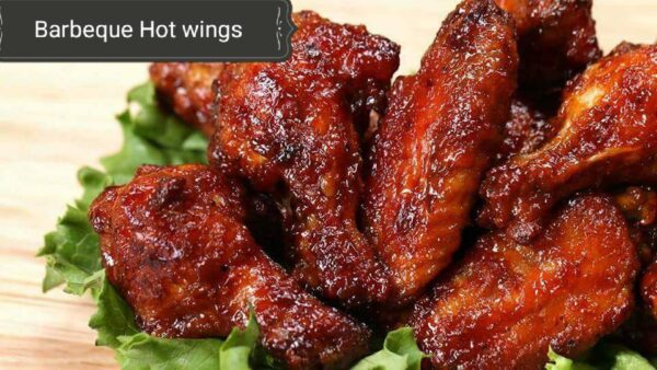 BBQ Sauce Hot Wing + Rice