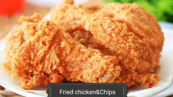 Fried Chicken & Chips + Cola