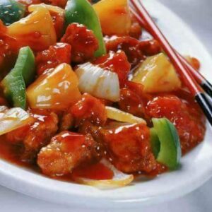 Chicken Sweet & Sour + Rice