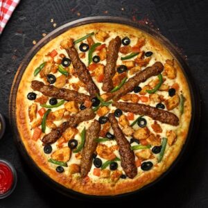 Large Kebab Chaska Pizza (42cm)