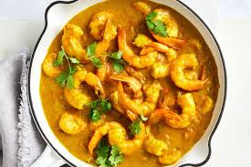 Prawn Curry + Rice