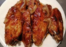 Oyster Sauce Hot Wings + Rice